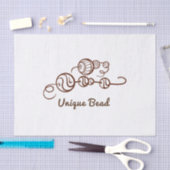 Whimsical Unieke kralen op een minimumaantal strij Tissuepapier (Craft)