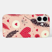 Whimsical Valentijns's Love Garden Case-Mate iPhone Case (Achterkant (horizontaal))