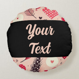 Whimsical Valentijns's Love Garden Rond Kussen