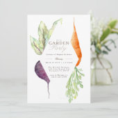 Whimsical Veggie Patch Garden Part | Bieten en wor Kaart (Staand voorkant)