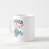 Whimsical Verliefd op Haken Koffiemok (Voorkant links)