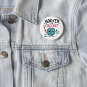 Whimsical Verliefd op Haken Ronde Button 5,7 Cm (In situ)