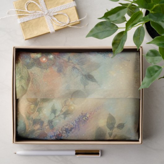 Whimsical  Victoriaans Wasbeer Decoupage Tissuepapier (Geschenk)