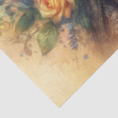 Whimsical Victoriaans Wasbeer Decoupage Tissuepapier (Detail)