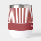 Whimsical Vino Before Vows Burgundy Bridal Shower (Voorkant)