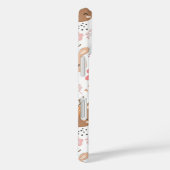 Whimsical Volkskunst Egeltje voor Kinderkamer Case-Mate iPhone Case (Achterkant / Rechts)