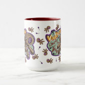 Whimsical Voodoo Doll Mug Mok (Midden)