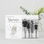 Whimsical voor Kerstmis | Foto Feestdagenkaart (Staand voorkant)