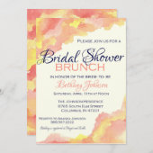 Whimsical Vrijgezellenfeest Brunch Kaart (Voorkant / Achterkant)