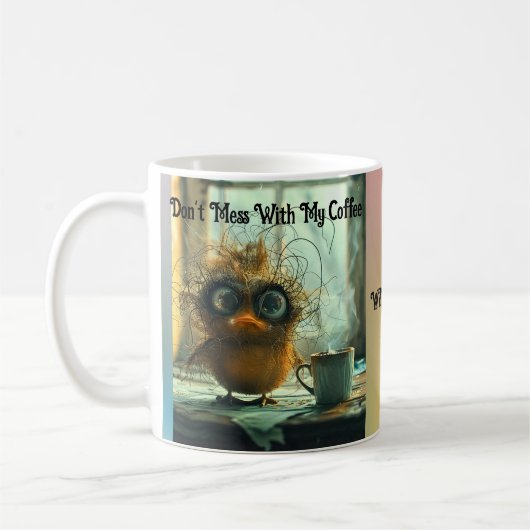 Whimsical Wackadoodle Coffee Cup  Koffiemok (Links)