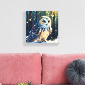 Whimsical Wall Art voor wijsheid, charme, geluk Canvas Afdruk (Insitu (Woonkamer))