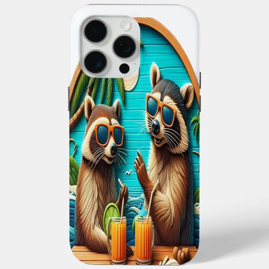 Whimsical wasberen neergestreken op rustieke tafel Case-Mate iPhone case (Achterkant)