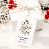 Whimsical Watercolor Christmas Tree Personalized Cadeaulabel