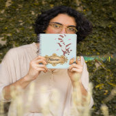 Whimsical Watercolor Dancing Raccoon" Artist Noteb Planner