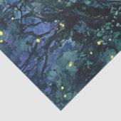 Whimsical Watercolor Fairy Garden Decoupage Paper Tissuepapier (Detail)