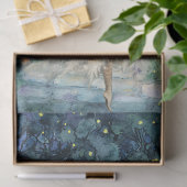 Whimsical Watercolor Fairy Garden Decoupage Paper Tissuepapier (Geschenk)