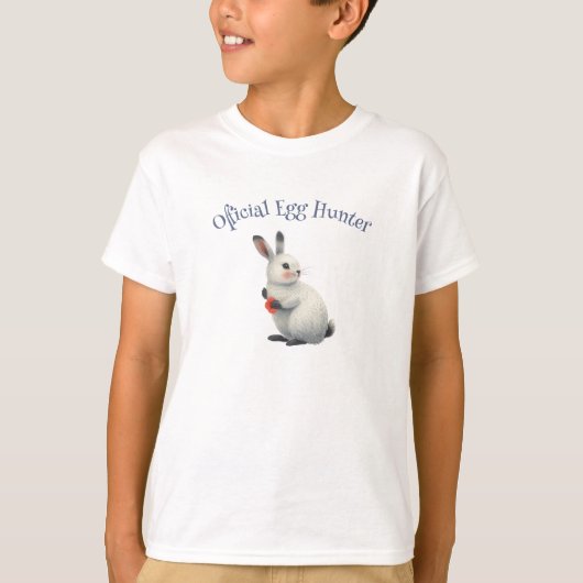 Whimsical Watercolor Paashaas  T-shirt (Voorkant)