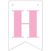 Whimsical Watercolor Pastel Candyland Birthday Vlaggetjes (Tweede vlag)