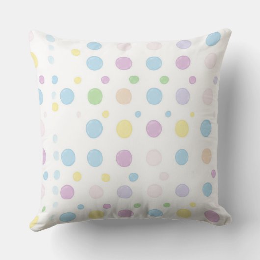 Whimsical Watercolor Sweet Candy Kussen (Achterkant)