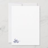 Whimsical Watercolor Wildflower Floral Spring Kaart (Achterkant)