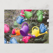 Whimsical Watering Cans  Briefkaart (Voorkant)