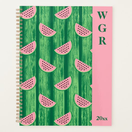 Whimsical Watermelon Planner (Voorkant)