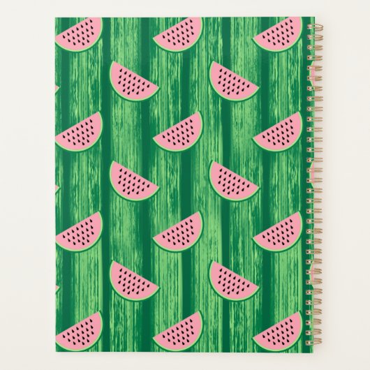 Whimsical Watermelon Planner (Achterkant)