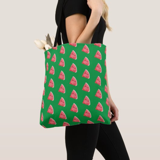 Whimsical Watermelon Slices Tote Bag (Dichtbij)