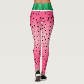 Whimsical Watermelon Summer Fruit Leggings (Achterkant)