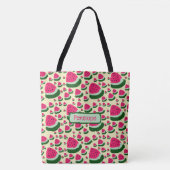 Whimsical Watermelons Cute Summer Fruit Pattern  Tote Bag (Voorkant)