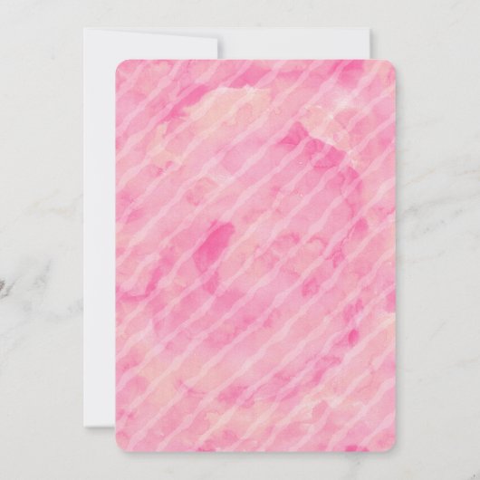 Whimsical Waterverf Alice in Wonderland Birthday Kaart (Achterkant)