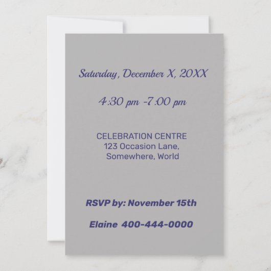 Whimsical Waterverf Bloemen Verjaardag Kaart (Achterkant)