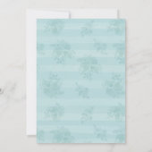 Whimsical Waterverf Bloemenkrans Vrijgezellenfeest Kaart (Achterkant)