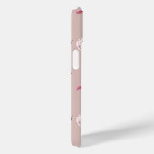 Whimsical Waterverf Bloemenvlinder Paddestoel Case-Mate iPhone Case (Achterkant / Rechts)