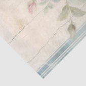 Whimsical waterverf blush Engels rozen chic Tissuepapier (Detail)