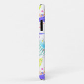 Whimsical Waterverf Budgie Parkieten Case-Mate iPhone Case (Achterkant/rechts)