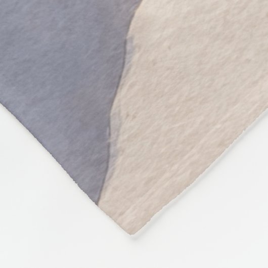 Whimsical Waterverf Cat Stranddeken Fleece Deken (Hoek)