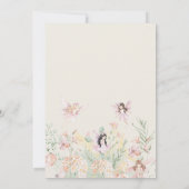 Whimsical Waterverf Fairy 1e Verjaardag Kaart (Achterkant)