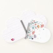 Whimsical Waterverf Floral Notitieboek (Binnen)