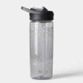 Whimsical Waterverf Glitter Zeemeermin Staart Waterfles (Rechts)