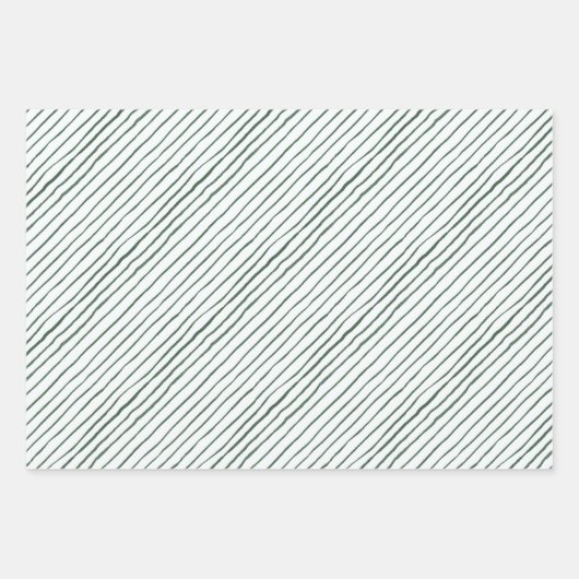 Whimsical-Waterverf-kerstillustraties Inpakpapier Vel (Voorkant 3)