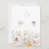 Whimsical Waterverf Magische Fairy meisjes Verjaar Kaart (Achterkant)