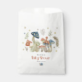 Whimsical Waterverf Mushroom Baby shower Bedankzakje (Voorkant)