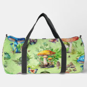 Whimsical Waterverf Mushroom Garden Plunjezak (Voorkant)