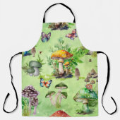 Whimsical Waterverf Mushroom Garden Schort (Voorkant)