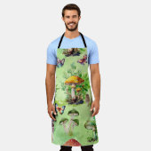 Whimsical Waterverf Mushroom Garden Schort (Gedragen)