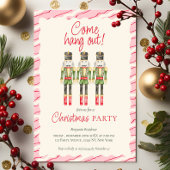 Whimsical Waterverf Nutcrackers Kerstfeest Feestdagenkaart