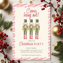 Whimsical Waterverf Nutcrackers Kerstfeest
