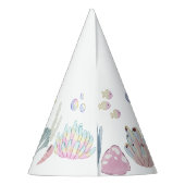 Whimsical Waterverf Onder het Zee Feesthoedjes (Achterkant)