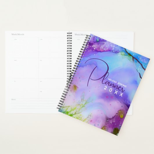 Whimsical-Waterverf Planner (Display)